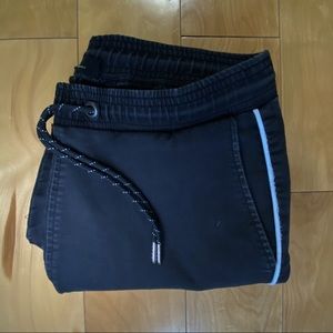 Black Zara jogger pants